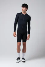 GOBIK MAILLOT MANGA LARGA UNISEX  Avalon Ink Black - Imagen 2