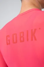 GOBIK MAILLOT MANGA CORTA UNISEX  CX Solid Cerise - Imagen 5