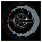 Bielas Shimano Dura-Ace FC-R9200-P Potenciómetro 12V  170 mm con Platos 52-36- exposición - Imagen 9