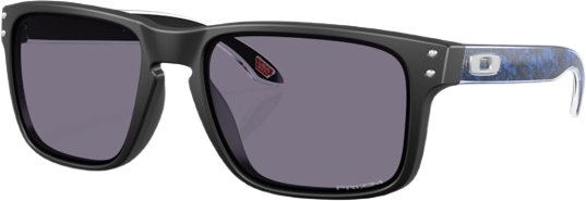 Oakley-Holbrook-9102Z355-Matte-Black-Blue-Prizm-Grey Gafas Oakley Holbrook Matte Black Blue Prizm Grey - Imagen 1
