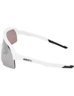 Gafas de ciclismo 100% S3 Matte White HiPER Silver Mirror Lens - Imagen 2