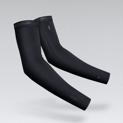 Gobik Haru 2.0 Pitch Black manguitos térmicos ligeros unisex 2027