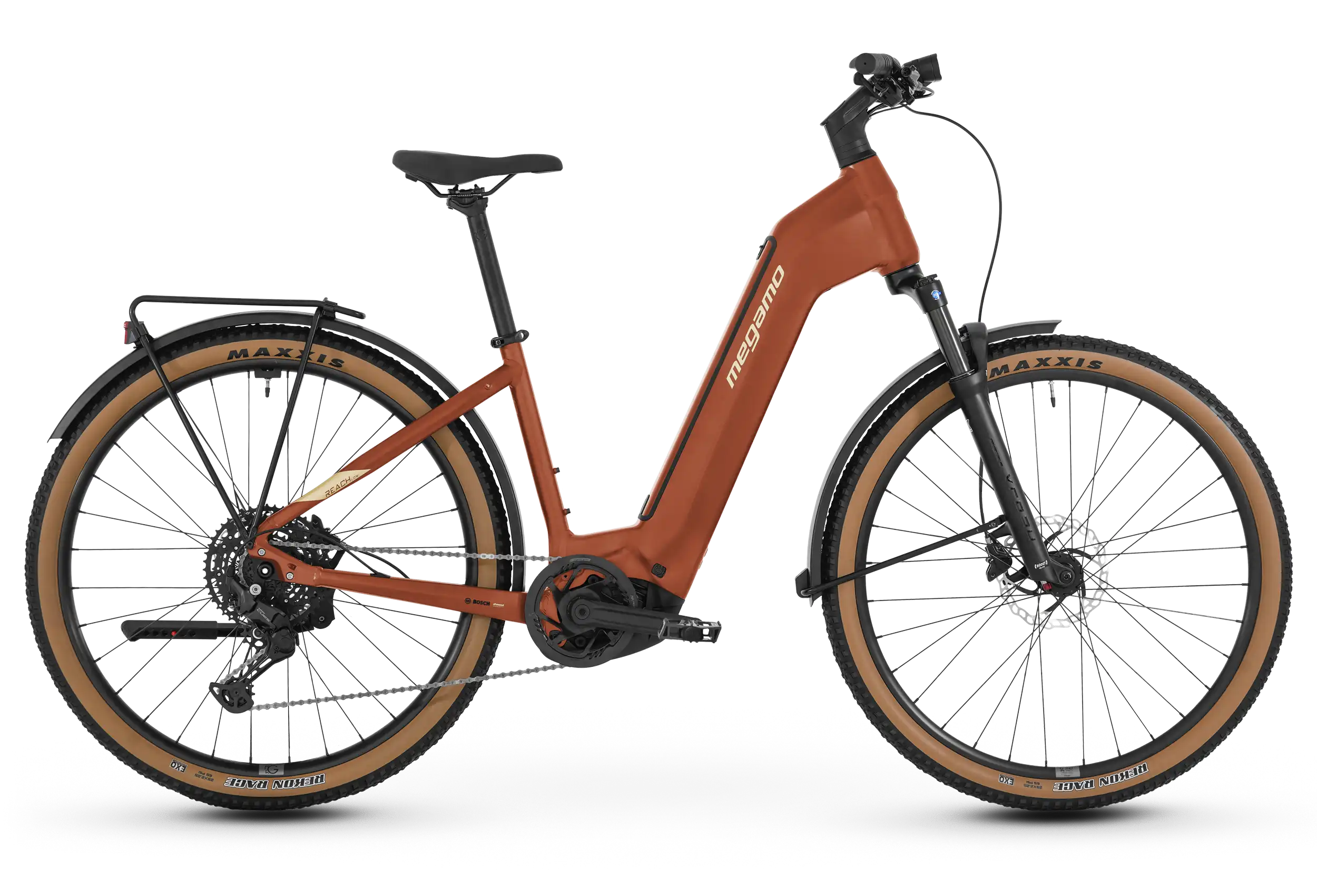 Detalle de la Megamo Reach Low 10 Equipped Brown 2026