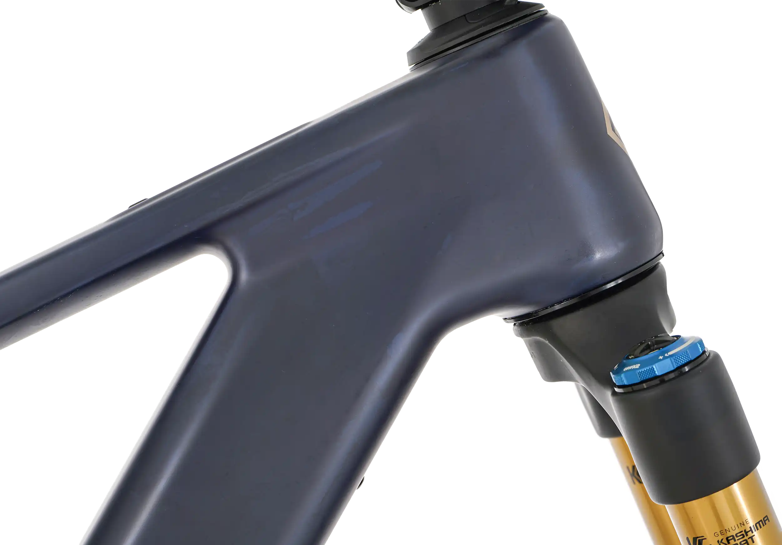 Detalle de la Megamo Flame CRB 07 Alpha Navy 2026