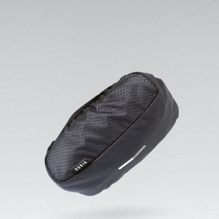 Detalle de la bolsa de sillín grande Gobik Pouch Grande True Black
