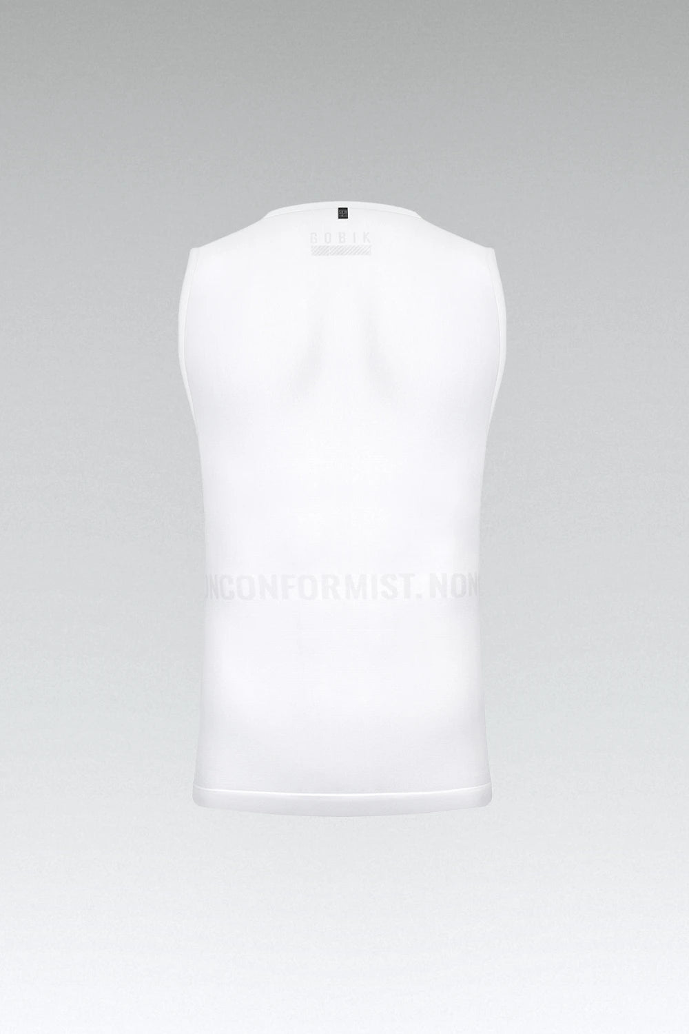 Gobik Limber Skin Icelandic sin mangas hombre camiseta interior sin mangas en detalle
