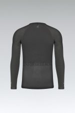 Detalle de la camiseta interior de manga larga Gobik Limber Skin Basalt manga larga hombre