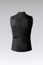 Detalle del chaleco Gobik Prime Ink Black hombre