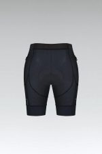 Detalle del culotte interior de MTB Gobik Commander Black mujer