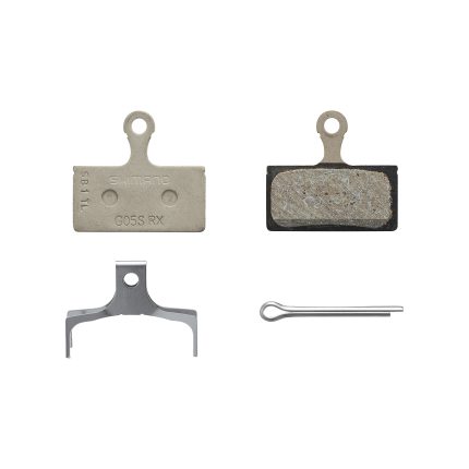 Pastillas de freno Shimano G05S-RX resina vista 2