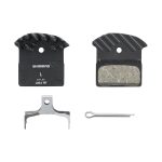 Pastillas de freno Shimano J05A-RF resina con aleta vista 2