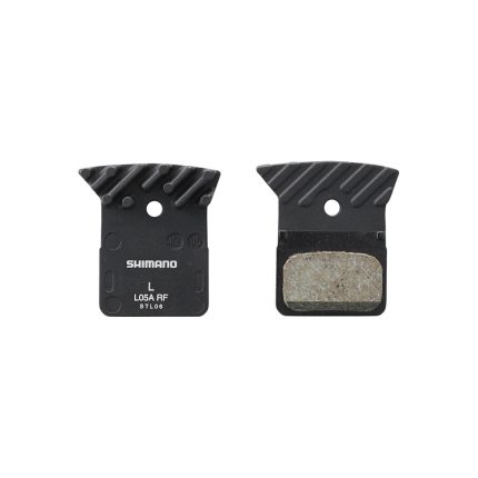 Pastillas de freno Shimano L05A-RF resina con aleta