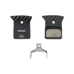 Pastillas de freno Shimano L05A-RF resina con aleta vista 2