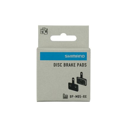 Pastillas de freno Shimano M05-RX resina vista 2