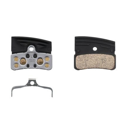 Pastillas de freno Shimano P04C-MF metálicas con aleta