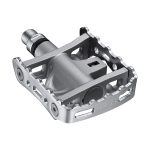 Pedales Shimano PD-M324 SPD/plataforma Plata vista 2