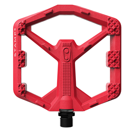 Pedales planos Crankbrothers Stamp 0 Large rojos