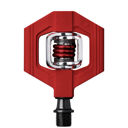Pedales automáticos Crankbrothers Candy 1 rojos