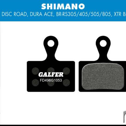 Pastillas de freno Galfer FD496 Shimano XTR / Ultegra / Dura-Ace